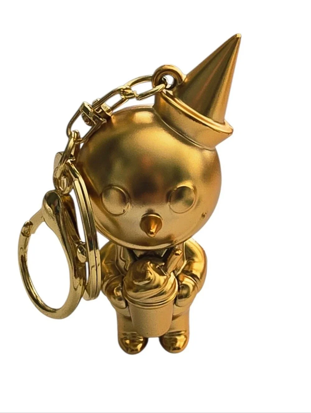 Jack in the Box JIBBI Gold Baller Boss Ultra Rare Keychain Bag Charm